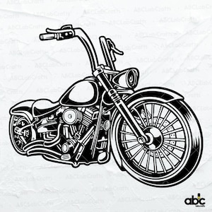 Biker Svg File | Biker Dad Svg | Rider Dad Svg | Big Bike Svg | Biker Png | Biker Shirt | Dxf Png Eps Files for Cricut Silhouette Printable