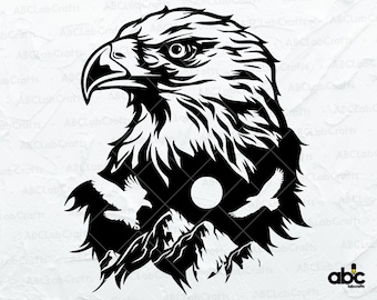 Hawk Svg File | Bird Svg | Flying Animal Svg | Hawk Shirt Svg | Hawk Scene Svg | Hawk Dxf | Hawk Clipart | Hawk Cut| Hawk Stencil | Hawk Png