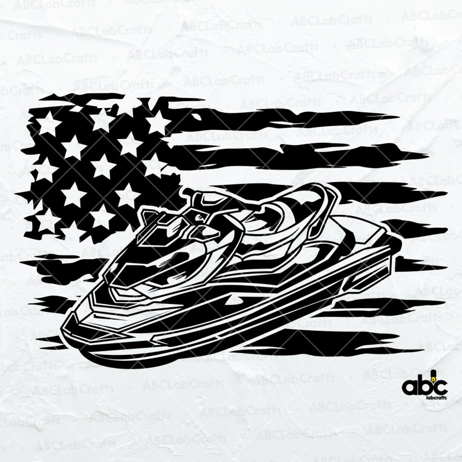 US Jet Ski Svg File Beach Svg Water Jet Svg Jet Ski Etsy