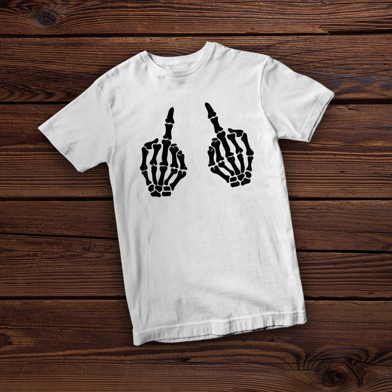 Skeleton Middle Finger Svg File Middle Finger Svg Finger - Etsy New Zealand