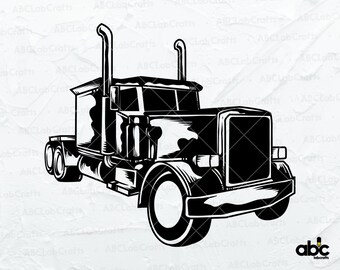 Big Truck Svg | Semi Truck Svg | Truck Svg | Semi Truck Clipart | Truck Png | Truck Driver Shirt | Semi Truck png | Cutting File