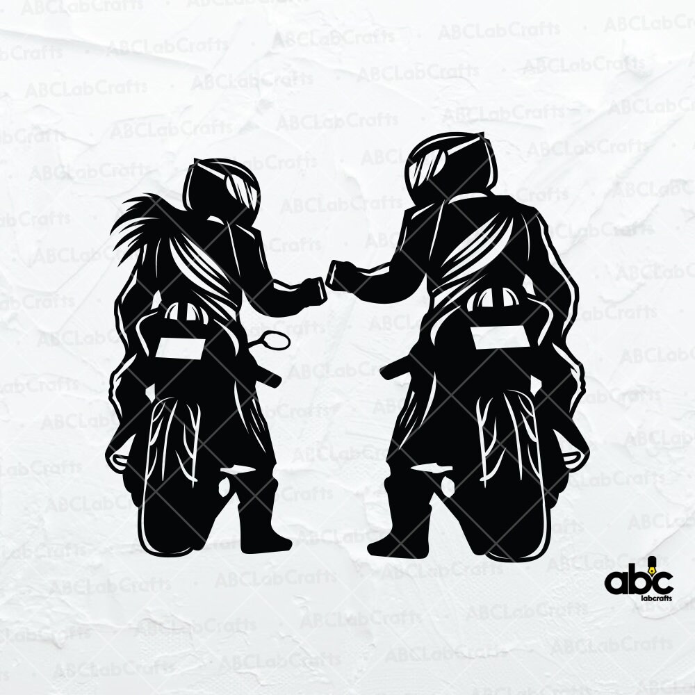 Girl Riders Fist Bump Svg File | Biker Png | Biker Clipart | Girl Riders Svg | Girl Biker Svg | Biker Svg | Biker Shirt | Cutfile Alwasky