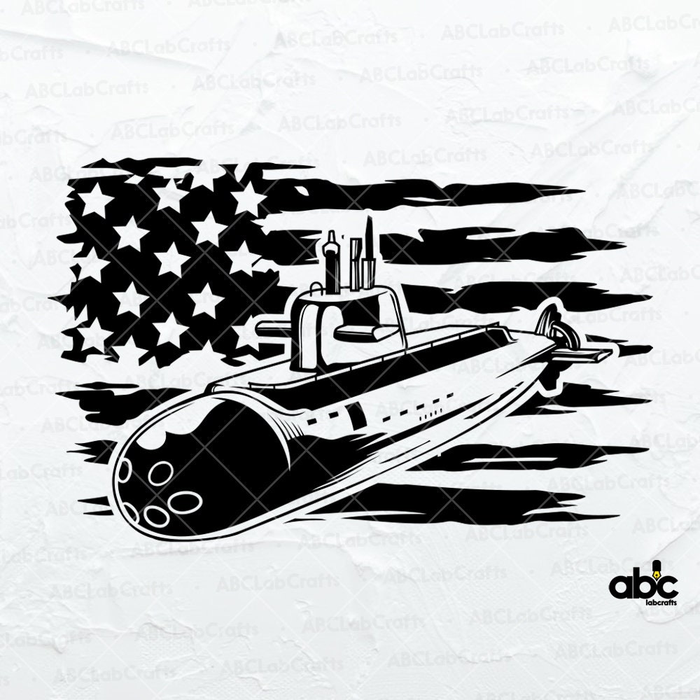 US Submarine Svg File US Navy Svg Warship Svg Submarine - Etsy Ireland