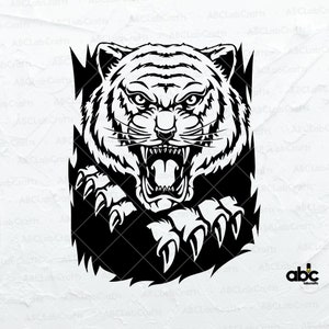 Tiger Scratch Svg File | Tiger Claw Svg | Tiger Svg | Tiger Animal Svg | Tiger Look Svg | Dxf Png Eps Files for Cricut Silhouette Printable