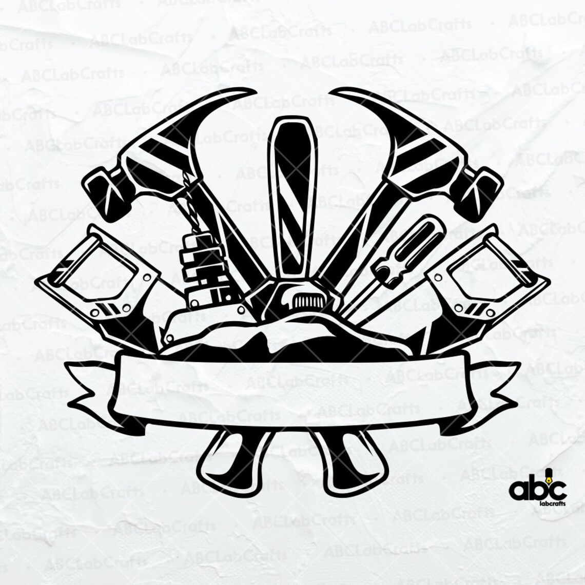 Carpenter Tools Svg File | Carpenter Dad Svg| Construction Monogram ...