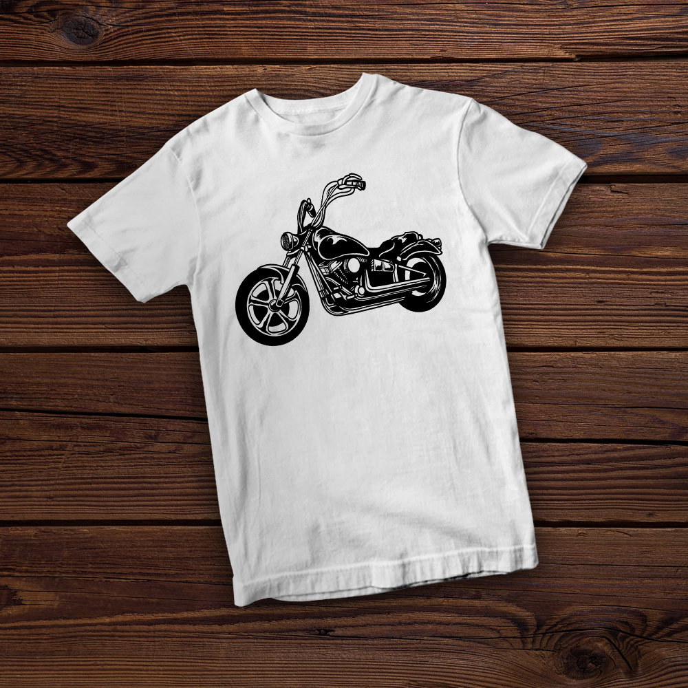 Motorbike Clipart Svg File Biker Shirt Motorcycle Svg - Etsy