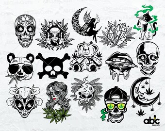 80% OFF 15 Cannabis Bundle Svg | Marijuana Svg | Cannabis Svg | Weed Svg | Cannabis Cliparts | Svg Files for Cutting Machines