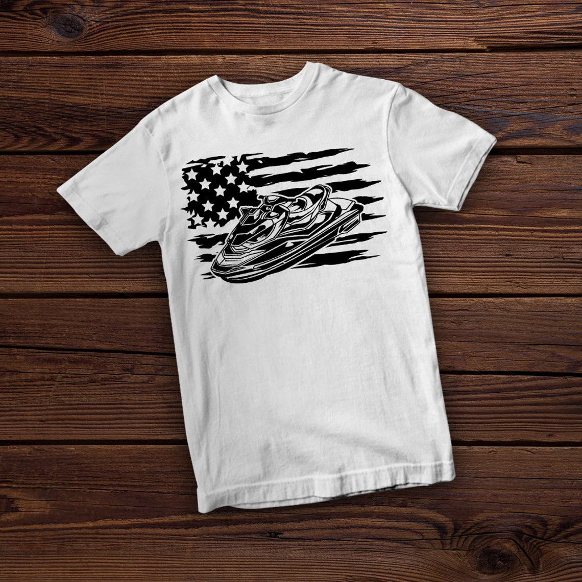 US Jet Ski Svg File Beach Svg Water Jet Svg Jet Ski Etsy