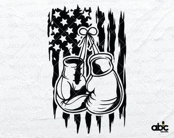 US Boxing Gloves Svg File | Boxing Gloves Png | World Boxing Svg | Boxing Gloves Clipart | American Boxer Svg | Sport Fighting Fighter Svg