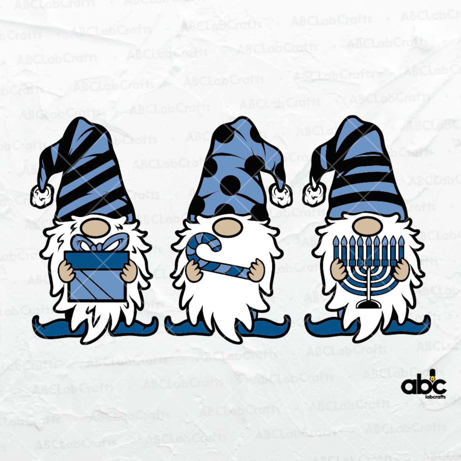 Hanukkah Gnomes Svg File Gnomes Svg Jewish Svg Chanukah Etsy Canada