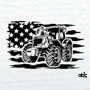 USA trekker SVG-bestand | Boer Svg | Amerikaans boerenshirt | Amerikaanse boerenstickers Cutfiles | Trekker SVG | Verenigde Staten landbouw Svg | Landbouw shirt