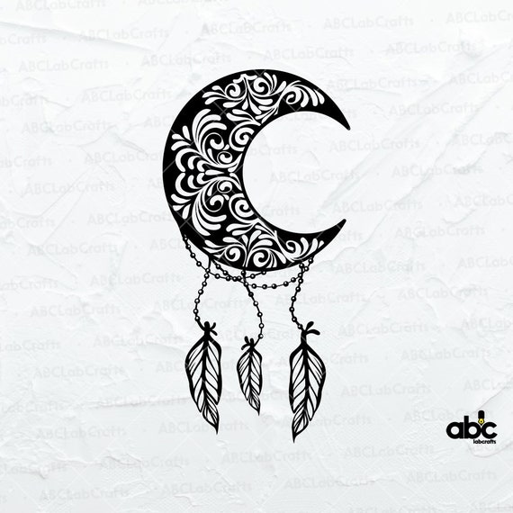 dreamcatcher サイン 18 Dream Catcher SVG Bundle, Dreamcatcher Svg, Split