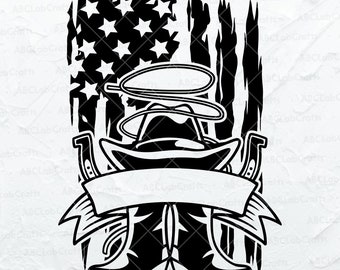 US Cowboy Gear Svg File | Cowboy Clipart | Cowboy Cutfile | US Western Svg | Boho Svg | Dxf Png Eps Files for Cricut Silhouette Printable