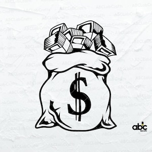 Money Bag Logo - Etsy