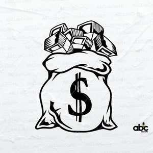 Money Bag Logo - Etsy