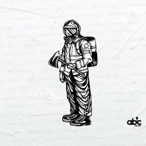 Firefighter Svg File | Firefighter Png | Firefighter Shirt | Firefighter Hero Svg | Fireman Svg | Fireman Png | Cut Files