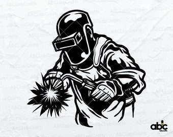 Soldadura svg / Reparación de acero svg / Herrero svg / Pipefitter SVG svg / Soldador svg / Soldadura acero metal svg / Antorcha máscara mecánico svg