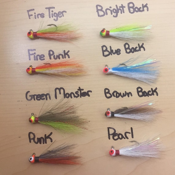 Hand-tied Bucktail Jigs-two Pack 