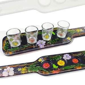 Shot Glass Holder Silicone Mold