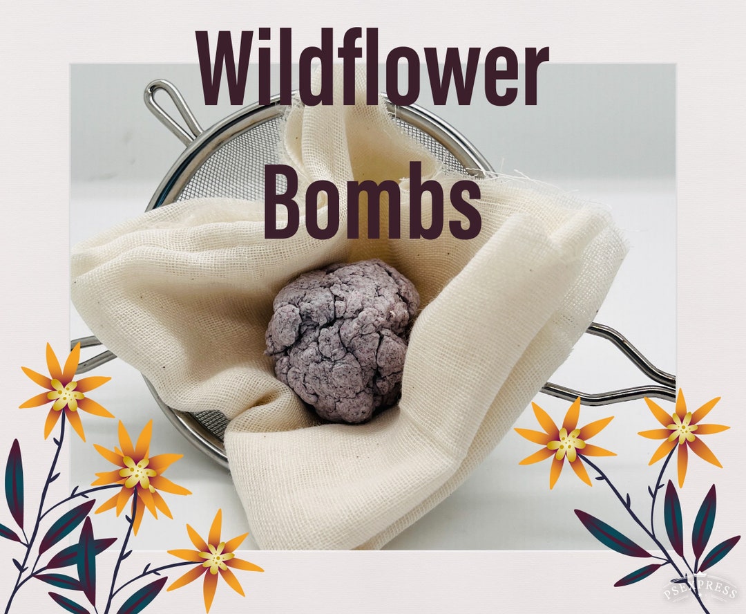 Wildflower Bomb DIY Craft Kit makes 6 Etsy