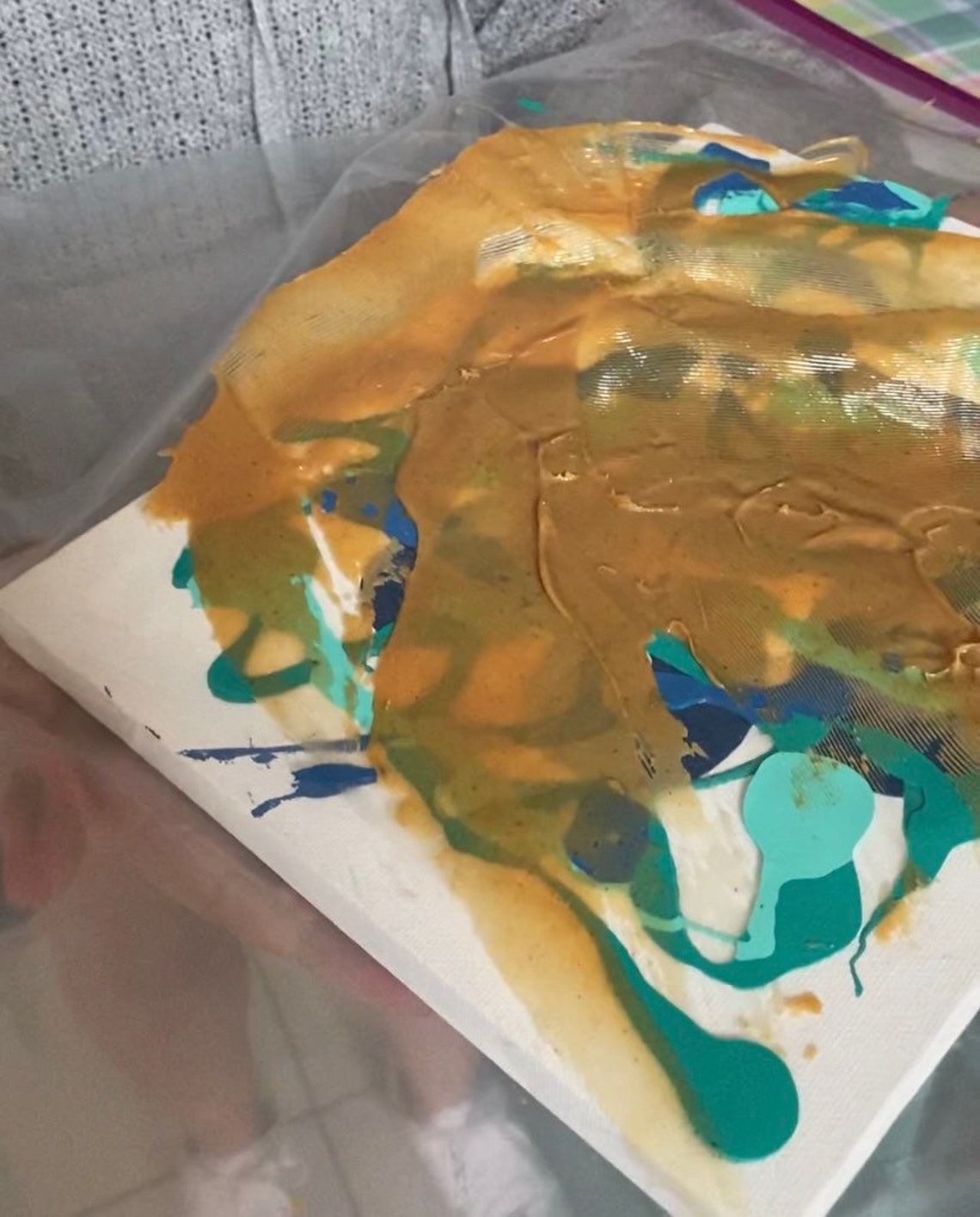 Artwork by your Dog Dog DIY Craft Kit Peanut Butter Name Paw Etsy