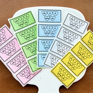 Vielen Dank für den Einkauf von kleinen Candy Hearts | Valentinstag | Thermo Aufkleber | Versand- und Versandmaterial für kleine Unternehmen