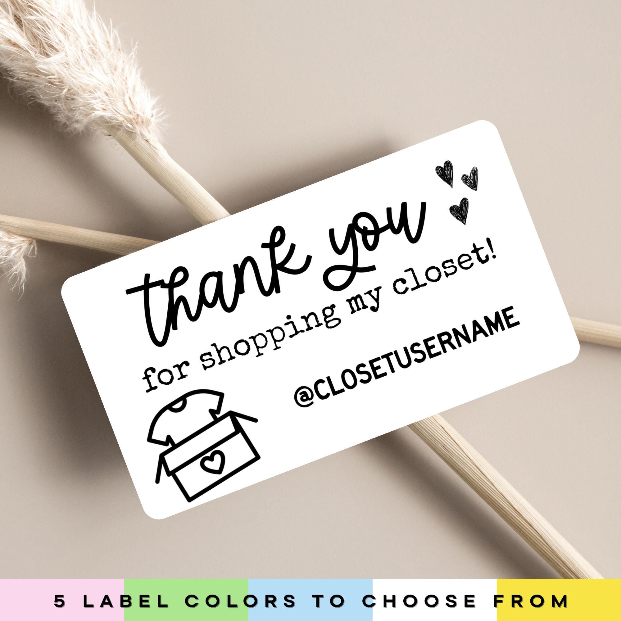 Depop Thank You Card - Etsy display picture 1