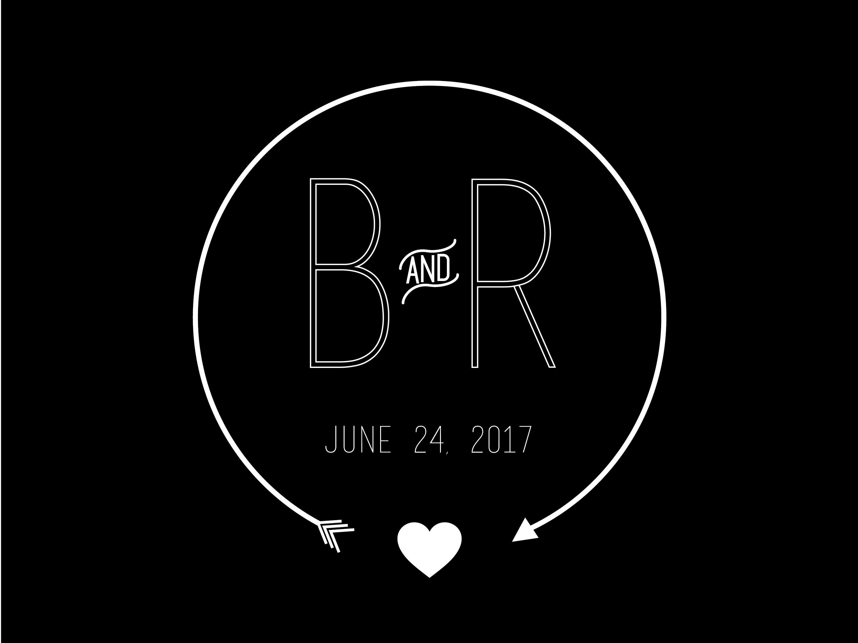 Digital Personalized Monogram Gobo for Weddings Etsy