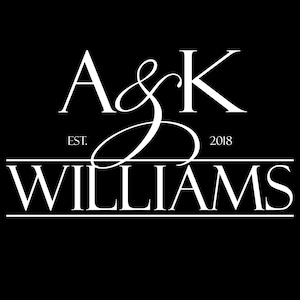 Digital Personalized Monogram Gobo for Weddings