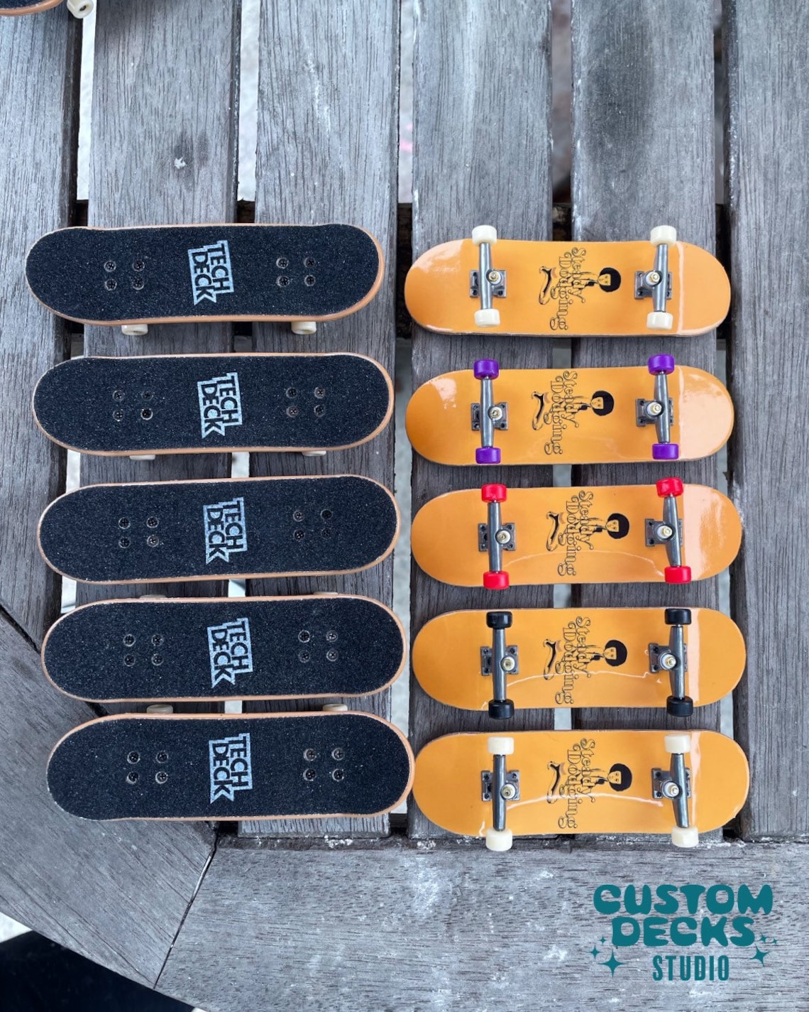 For 5 Custom Tech Decks Etsy