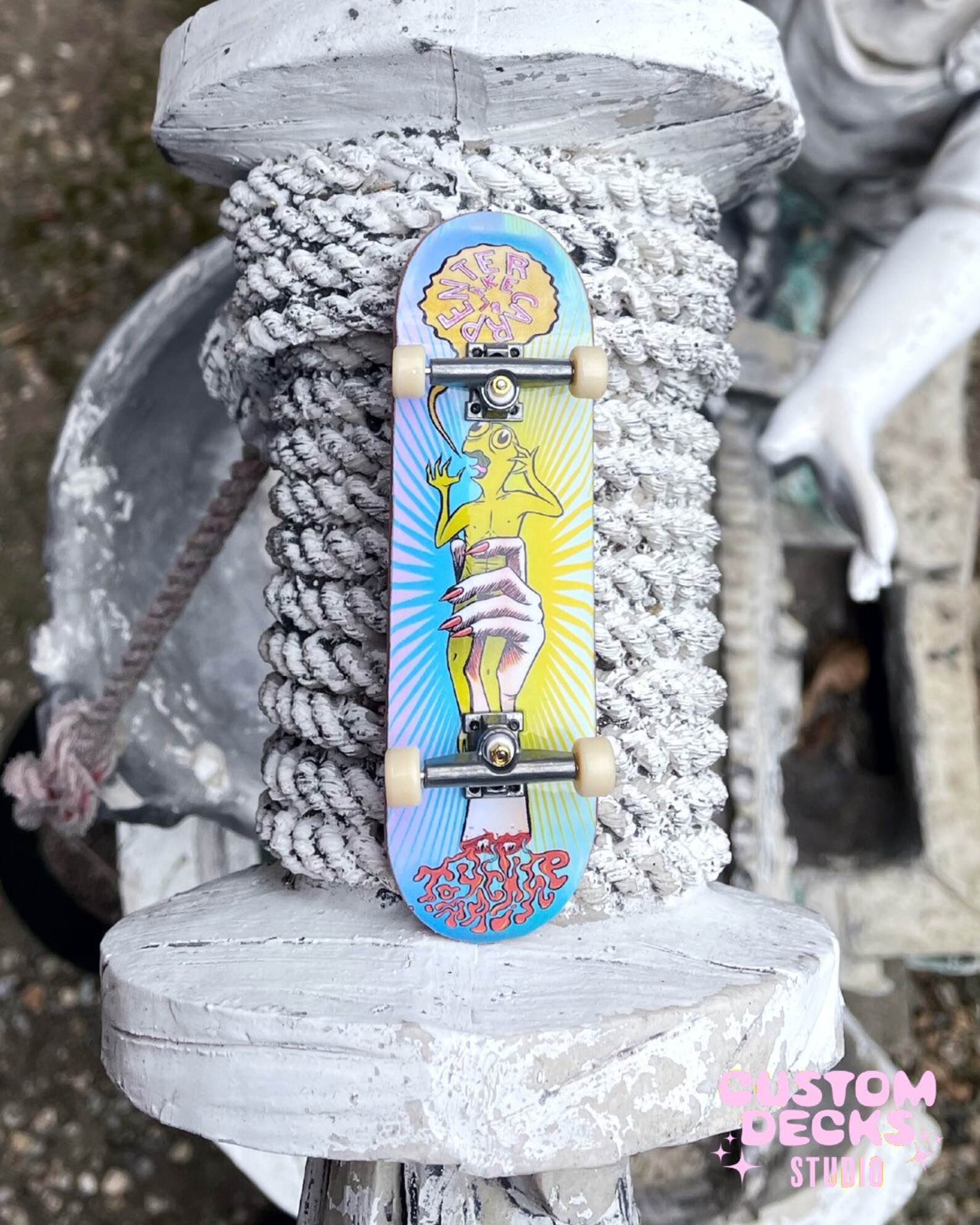 make a custom tech deck