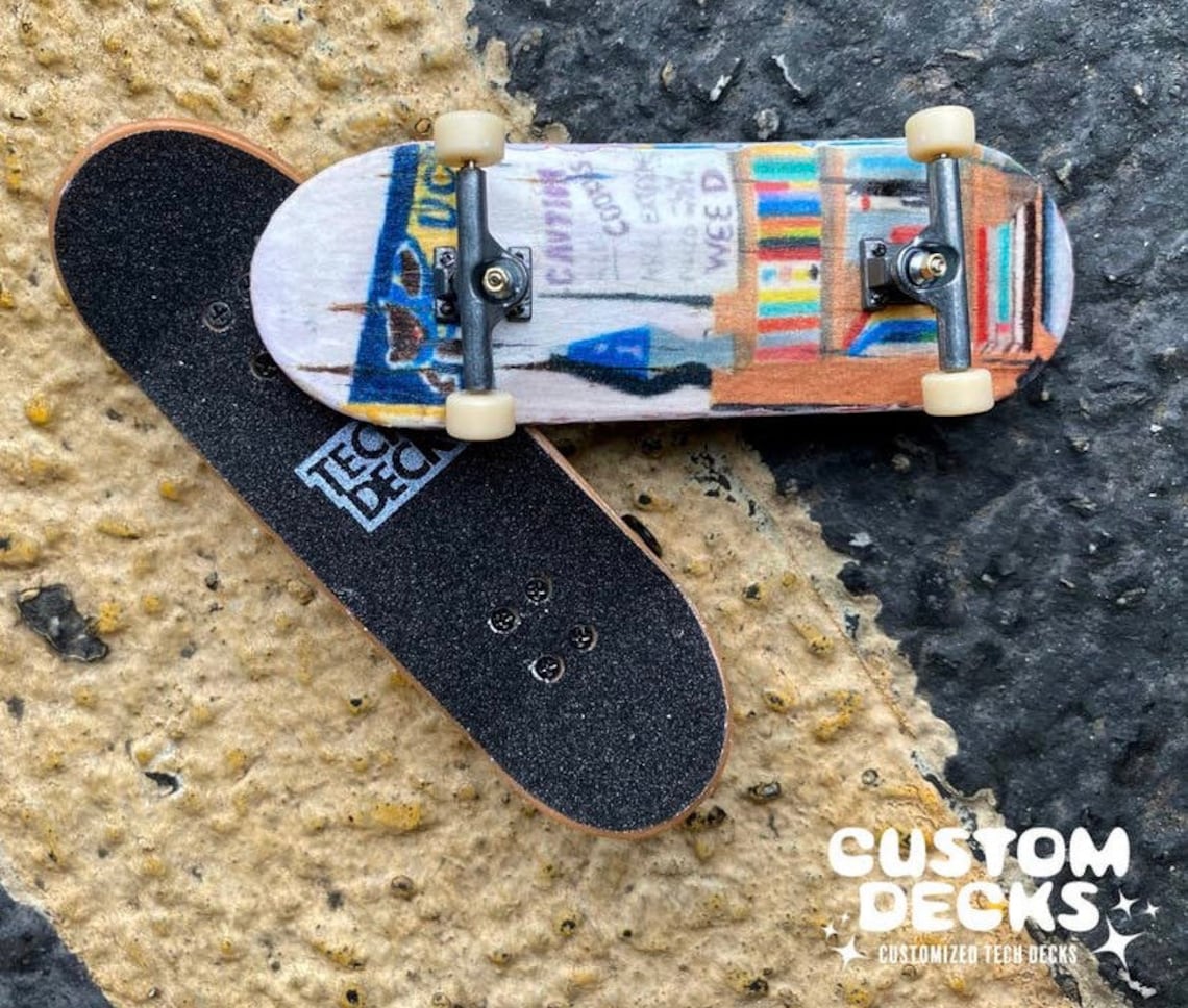 For 5 Custom Tech Decks Etsy