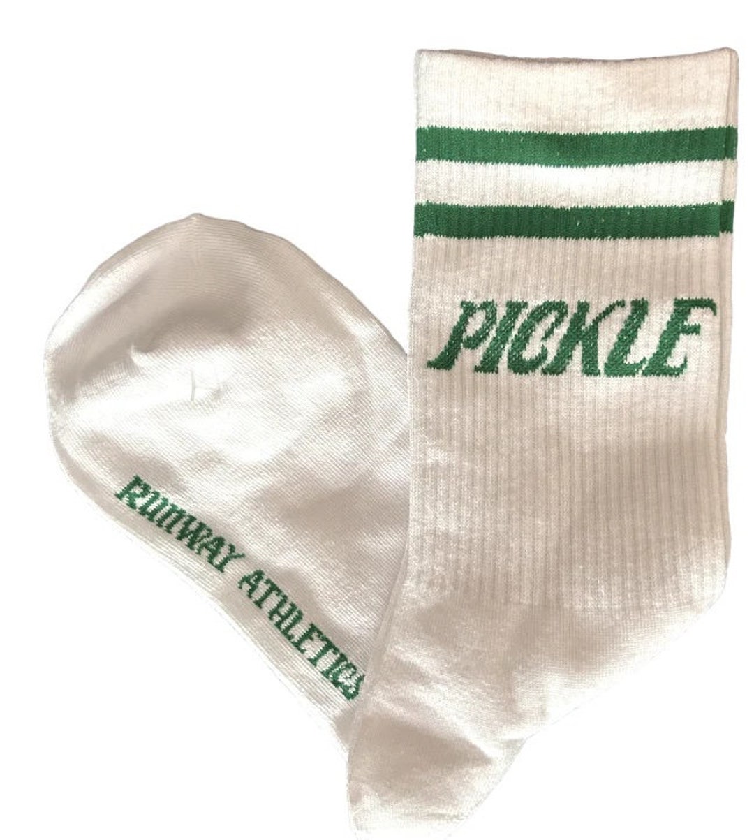 Pickleball Socks Old School Tube Socks, Vintage Socks, Striped Socks
