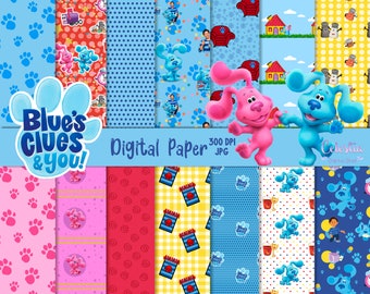 Blue S Clues Cafe Blue Vhs Etsy