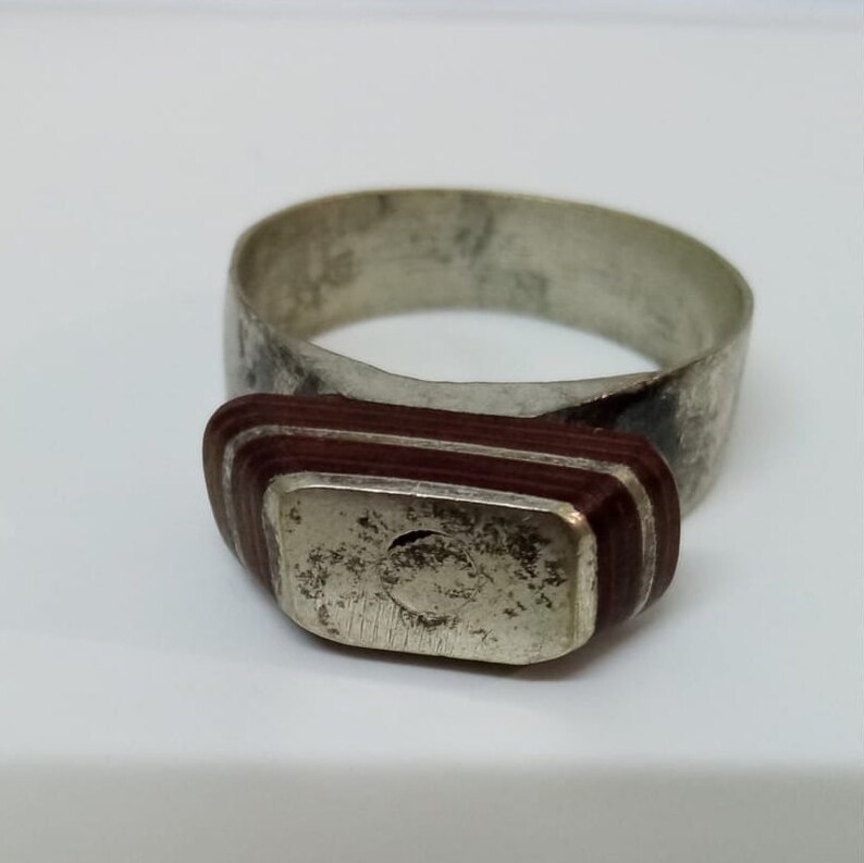 Tuareg Sterling Silver Ring from Morocco