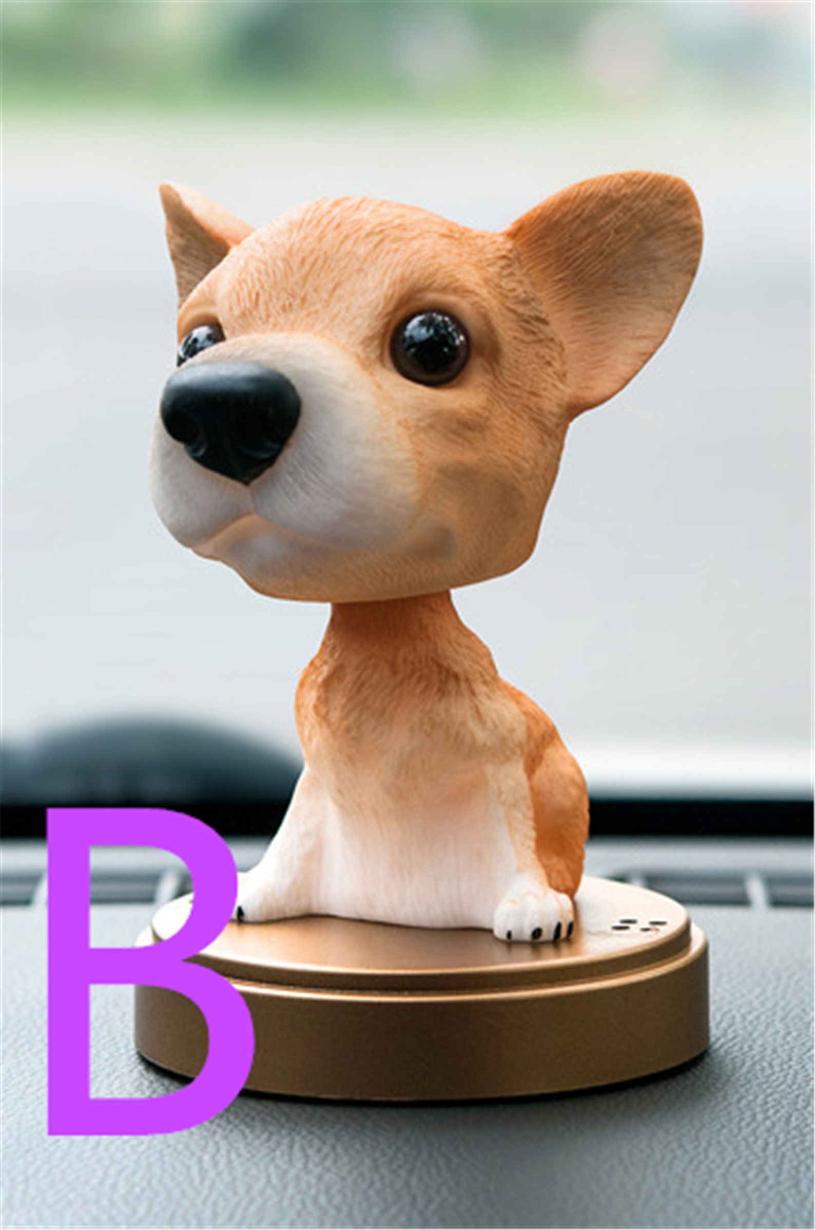 Nodding Head Dog Sculpture Funny Shaking Head Toys Cute Etsy