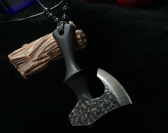 Battle Axe Necklace, Mens Axe Pendant, Viking Axe Necklace, Kratos War Axe, Scandinavian Pendant, Viking Battle Axe Pendant, Men Gift