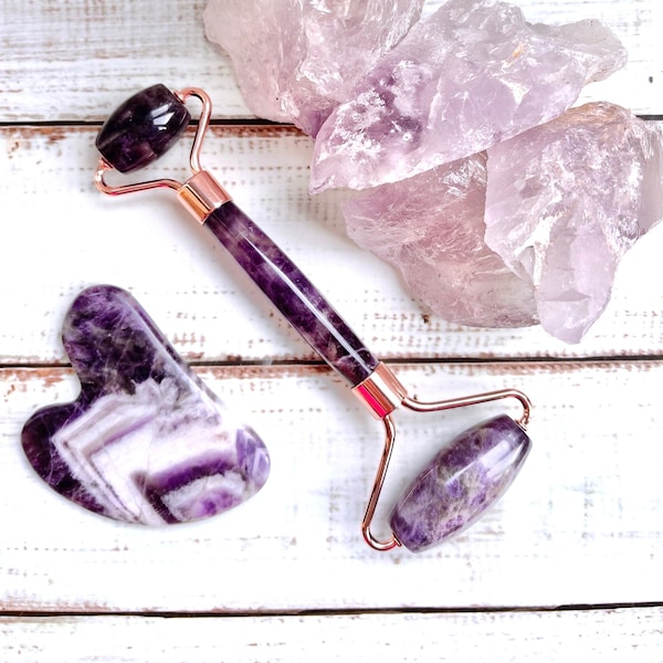 Amethyst | Facial Roller | Gua Sha