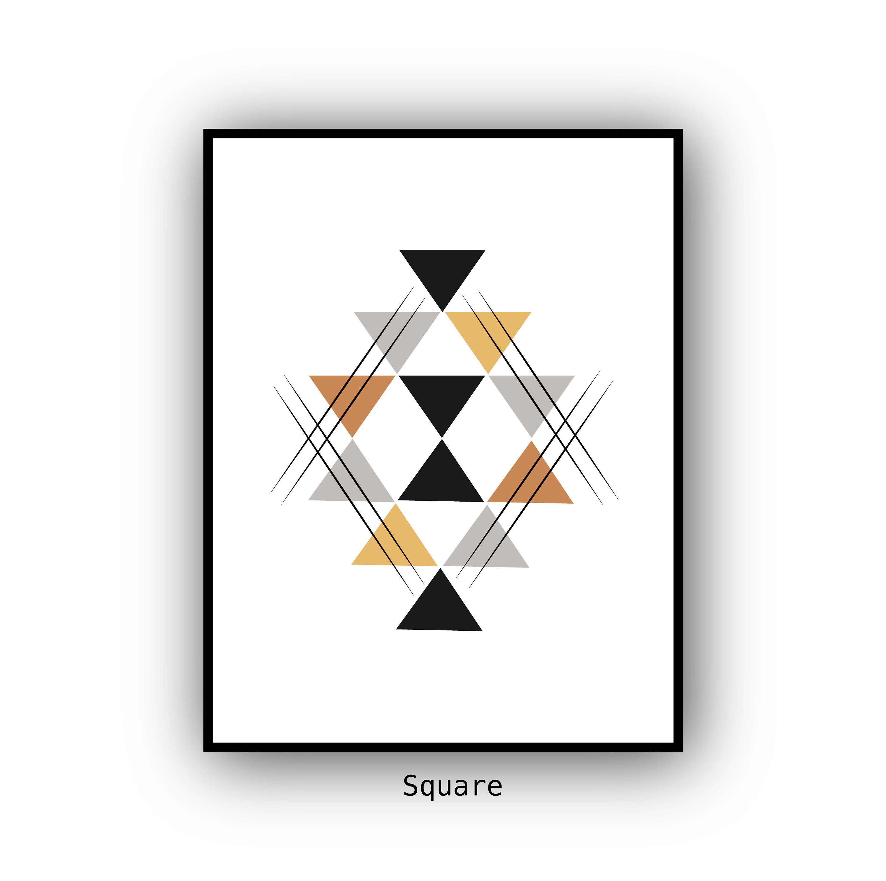 Mid Century Modern - Mix & Match Print Set - Etsy