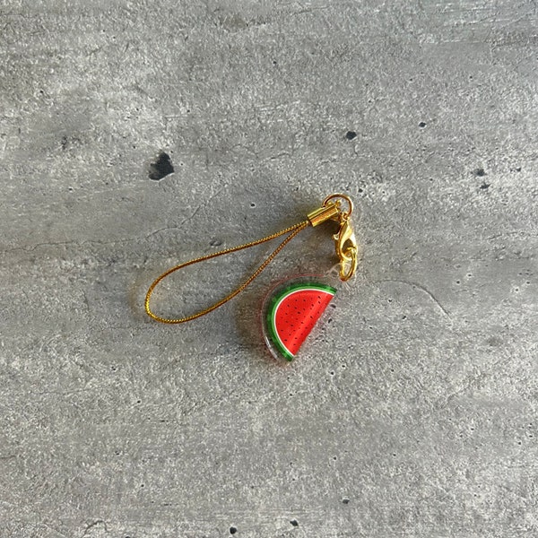 Watermelon Palestine Acrylic Phone Charm