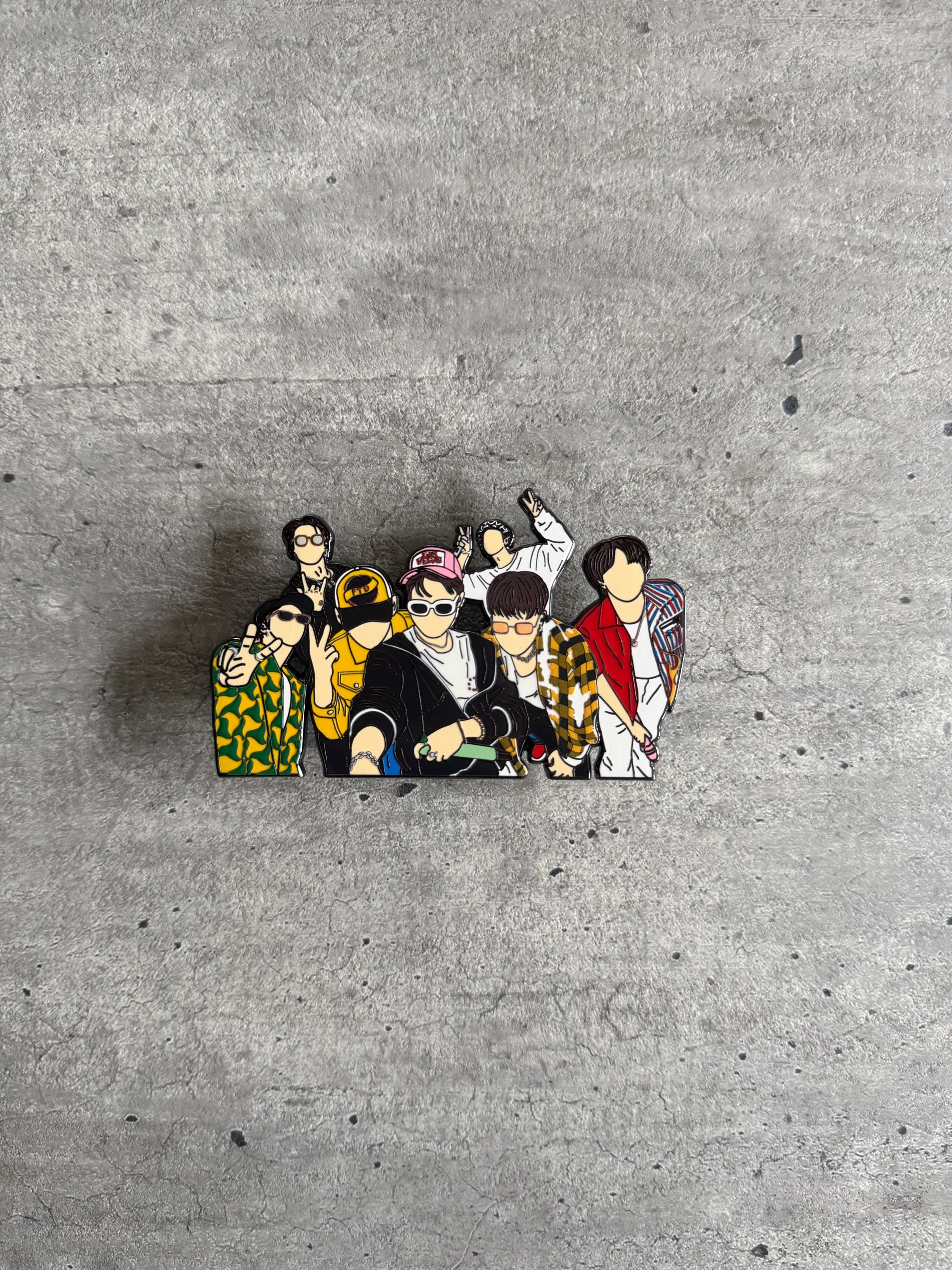 Bts Las Vegas Pin - Etsy