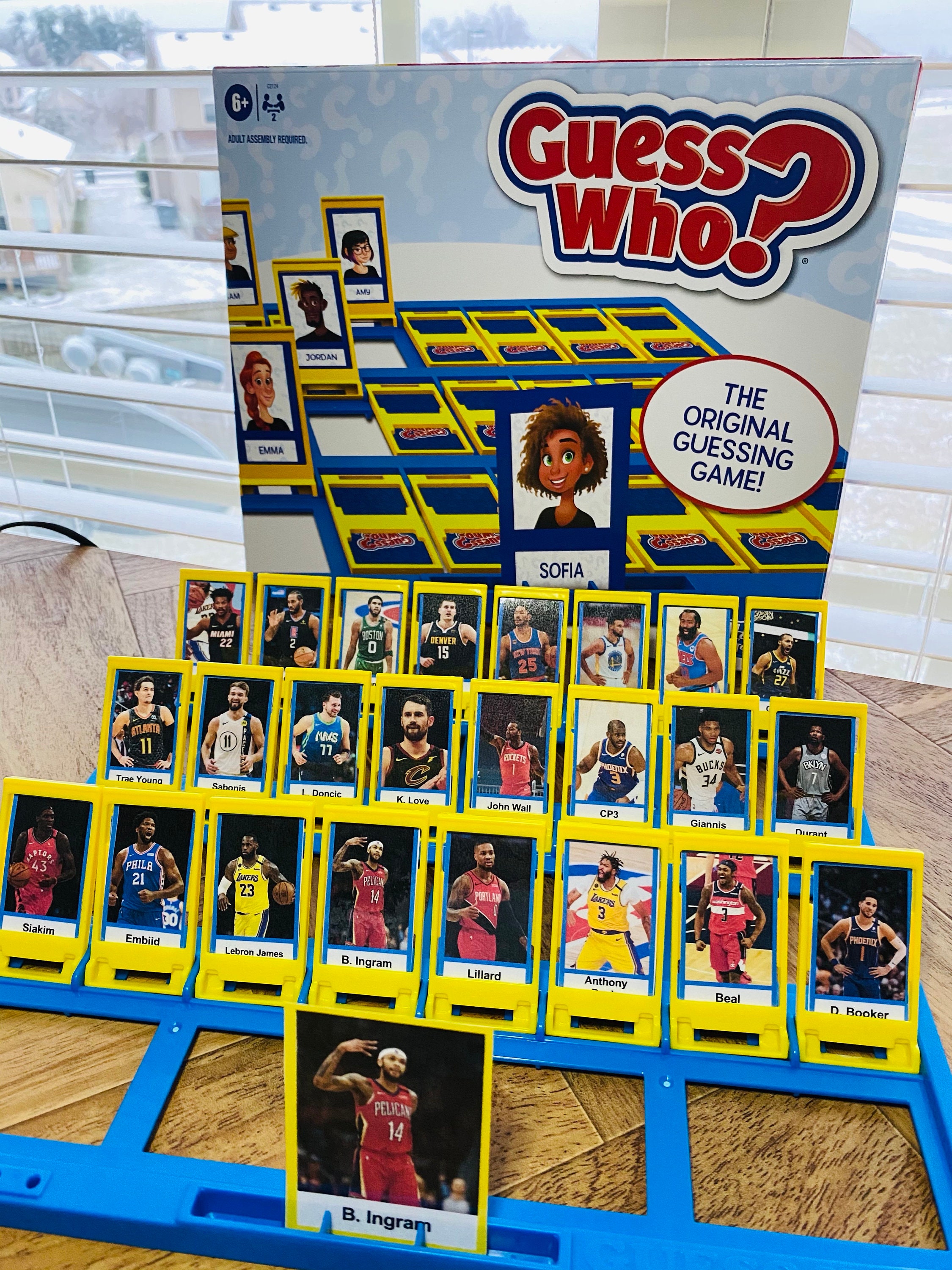NBA 2021 Guess Who Cards Etsy