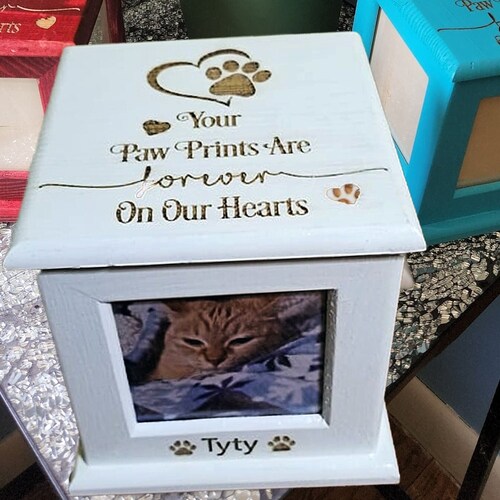 Pet Urns for Dogs Personalized Dog Memorial Urn Pet Urn Etsy