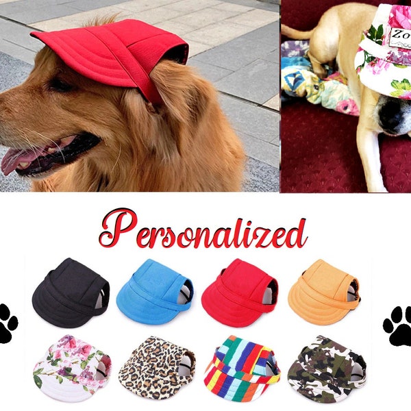 Pet Hat for Cat or Dog Clothing| 100% Adorable Dog Hat | Cat Cap Funny Personalized Puppy Gift Pet Accessories
