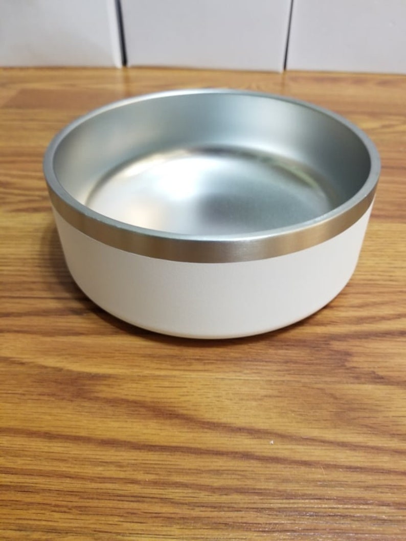 Personalized Dog Bowl Laser Engraved Custom Pet Gift Dogs Etsy