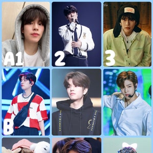 Cartões fotográficos adesivos Kim Seungmin Boyfriend - Escolha suas próprias peças Stray Kids Selca Selfie Bias