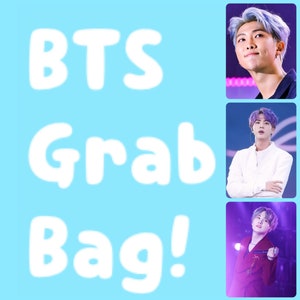 BTS Random Sticker Photocard Grab Bag - Boyfriend pcs Selca Selfie bias
