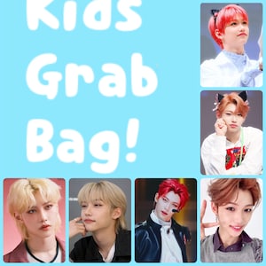 Stray Kids Random Sticker Photocard Grab Bag - Boyfriend pcs Selca Selfie bias