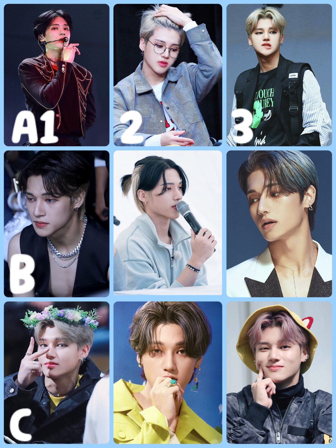 Jung Wooyoung Boyfriend Sticker Photocards Scegli i tuoi pezzi