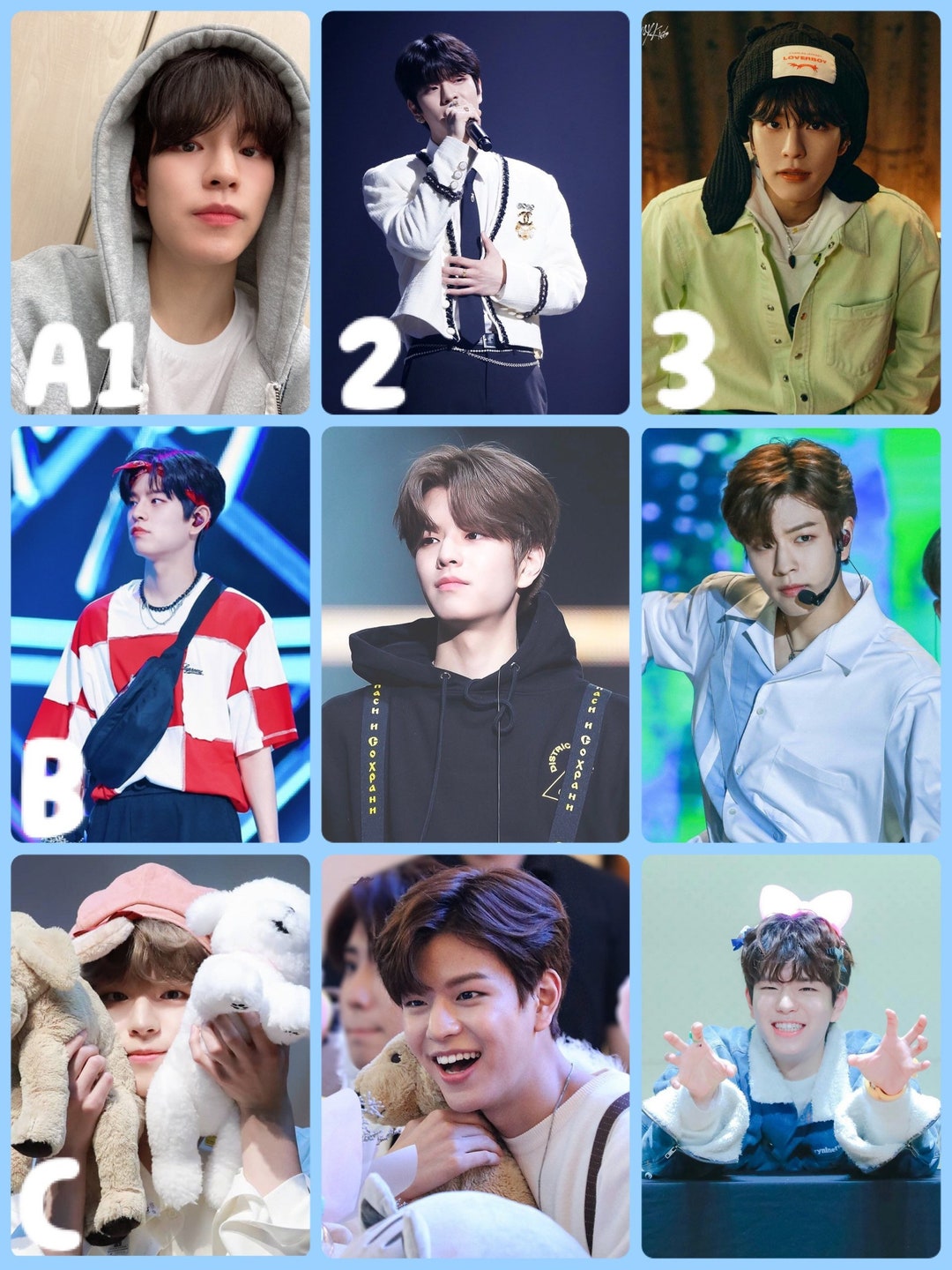 Kim Seungmin Boyfriend Sticker Photocards Scegli i tuoi pezzi